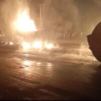 Breaking: One Dead, Properties Burnt As Petrol Tanker Explodes In Lagos