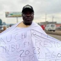 2023 Presidency: 51-Year-Old Man Treks From Bauchi To Lagos For Tinubu