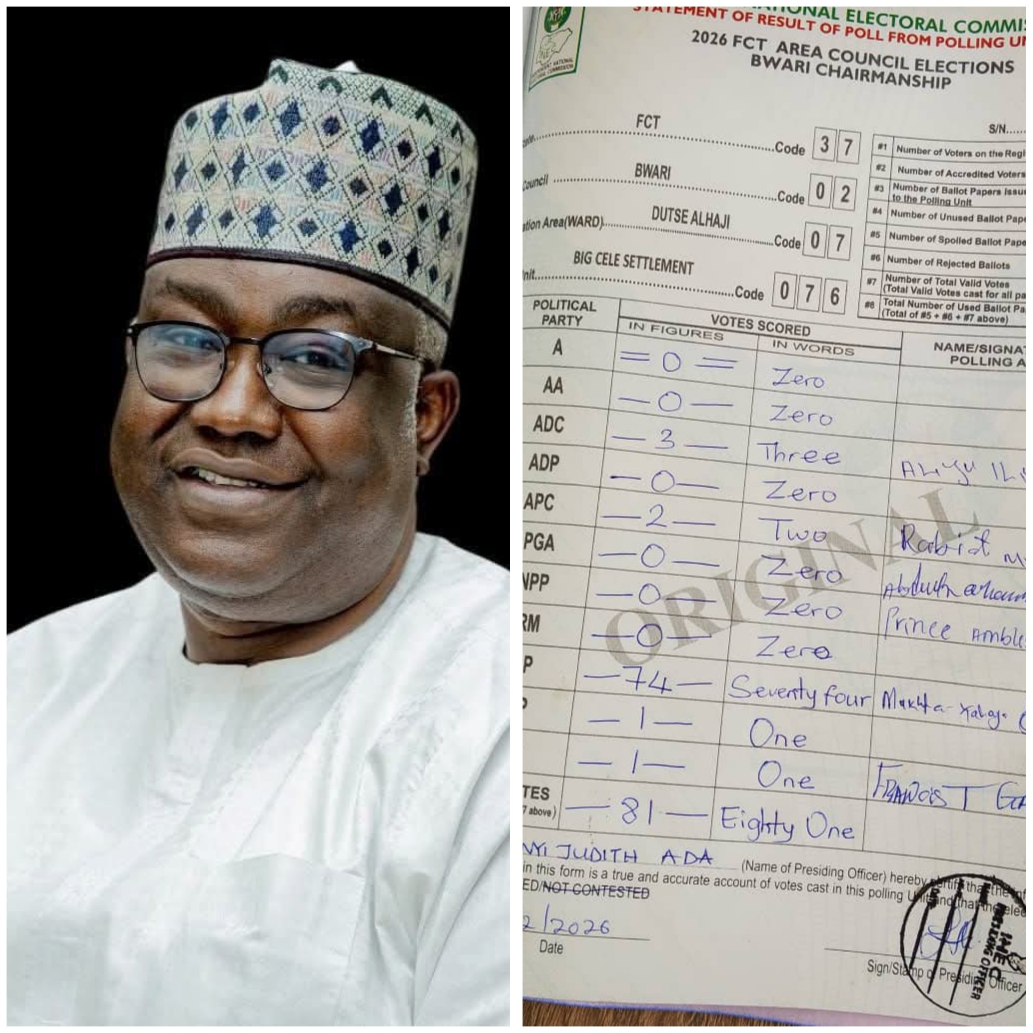 FCT Polls: Gbenga Hashim Delivers Overwhelming Victory for PDP Against ...